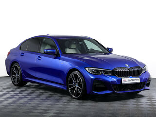 2021 BMW 3 серии 320d xDrive VII (G2x), синий, 4218000 рублей, вид 3