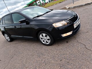 2016 Skoda Rapid I, чёрный, 920000 рублей, вид 4