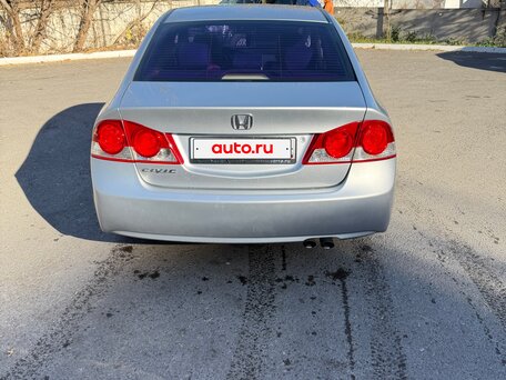 2007 Honda Civic VIII, серебристый, вид 2