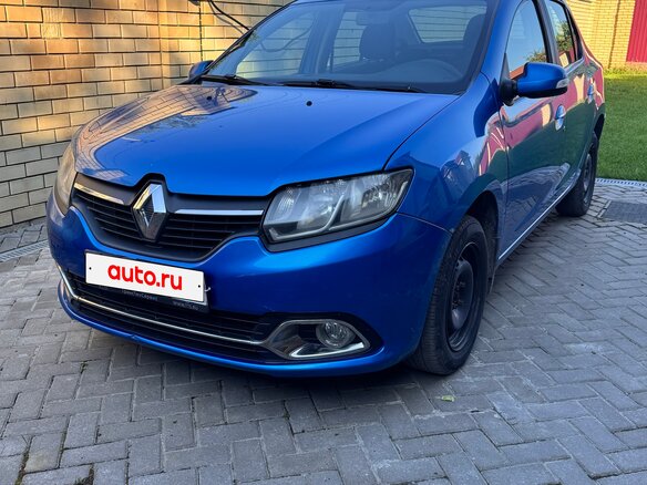 2016 Renault Logan II, синий, 580000 рублей - вид 1