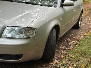 2001 Audi A6 II (C5), серебристый, 550000 рублей, вид 4