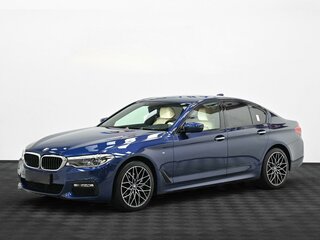 2018 BMW 5 серии 530i xDrive VII (G30/G31/G38), синий, 3285000 рублей, вид 3