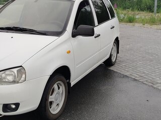 2013 Lada (ВАЗ) Kalina I, белый, 350000 рублей, вид 1