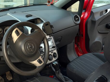 2007 Opel Corsa D, красный, 242000 рублей, вид 4
