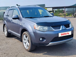 2007 Mitsubishi Outlander II, серый, 960000 рублей, вид 3