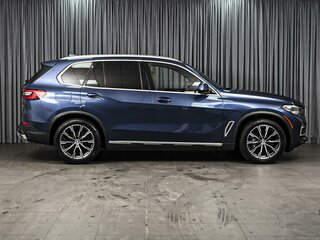 2018 BMW X5 40i IV (G05/G18), синий, 6098000 рублей, вид 5