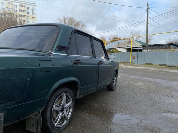 2007 Lada (ВАЗ) 2107, зелёный, 135000 рублей - вид 5