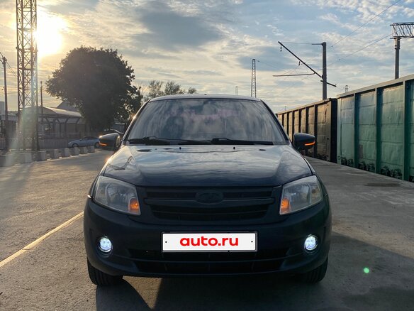 2012 Lada (ВАЗ) Granta I, синий, 300000 рублей - вид 2