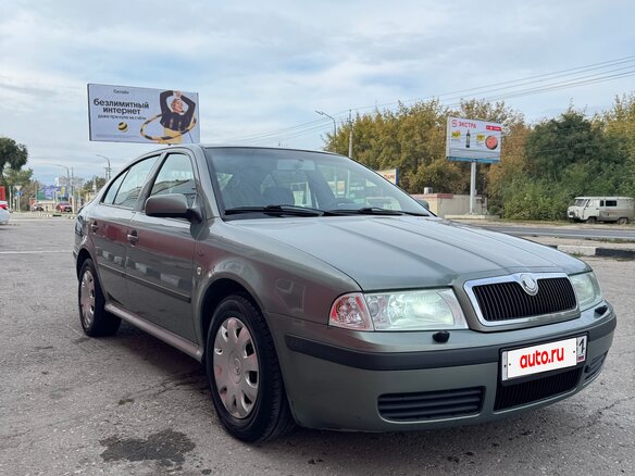 2003 Skoda Octavia I (A4) Рестайлинг, зелёный - вид 4