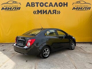 2012 Chevrolet Aveo II, чёрный, 585000 рублей, вид 4