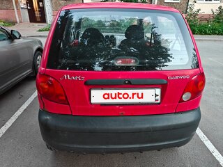 2002 Daewoo Matiz I Рестайлинг, красный, 80000 рублей, вид 4
