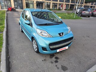 2010 Peugeot 107 I Рестайлинг, голубой, 480000 рублей, вид 2