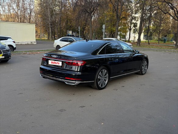 2018 Audi A8 55 TFSI IV (D5), чёрный, 3500000 рублей - вид 4