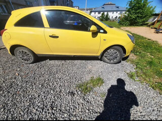 2008 Opel Corsa D, жёлтый, 220000 рублей, вид 2