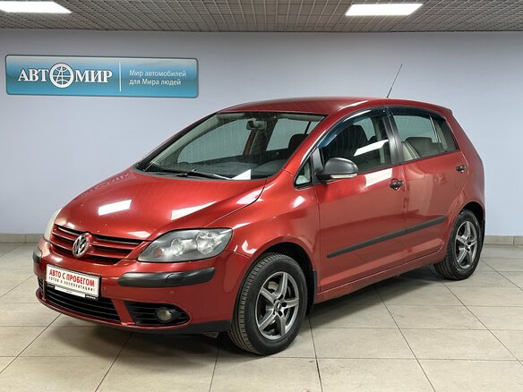 2007 Volkswagen Golf Plus I, красный, 585000 рублей