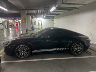 2023 Porsche 911 Carrera T VIII (992), чёрный, 16298000 рублей, вид 3