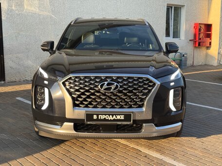 2021 Hyundai Palisade I, чёрный, 4300000 рублей, вид 4