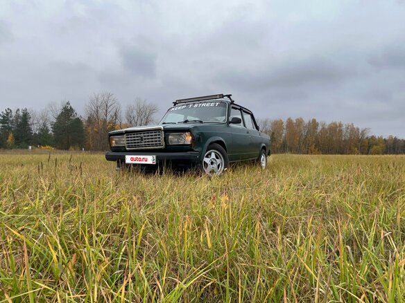 1997 Lada (ВАЗ) 2107, зелёный, 130000 рублей - вид 5