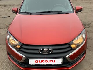 2020 Lada (ВАЗ) Granta I Рестайлинг, красный, 750000 рублей, вид 1