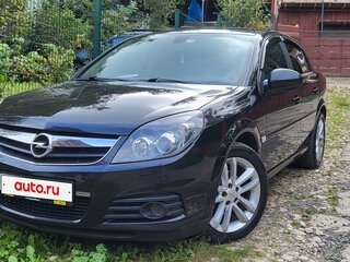 2008 Opel Vectra C Рестайлинг, чёрный, 750000 рублей, вид 1