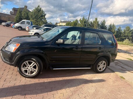 2002 Honda CR-V II, чёрный, 550000 рублей, вид 4