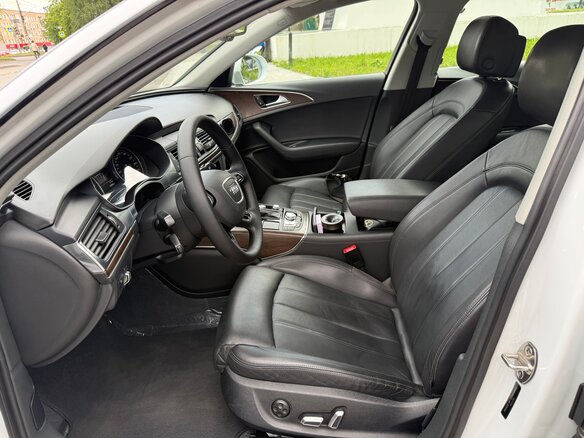 2016 Audi A6 IV (C7) Рестайлинг, белый, 2650000 рублей - вид 8