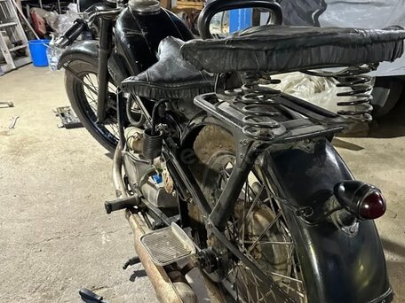 1951 BMW R 35, чёрный, 1000000 рублей, вид 4