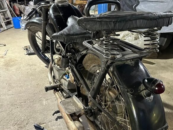1951 BMW R 35, чёрный, 1000000 рублей - вид 3