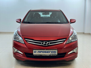 2014 Hyundai Solaris I Рестайлинг, красный, 1000000 рублей, вид 2