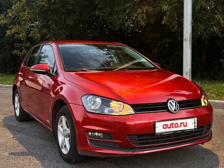 2013 Volkswagen Golf VII, красный, 790000 рублей, вид 2