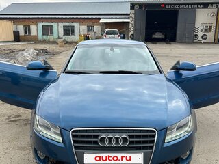 2009 Audi A5 I (8T), синий, 1000000 рублей, вид 3