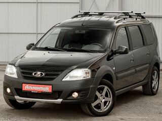 2020 Lada (ВАЗ) Largus Cross I, чёрный, 780000 рублей, вид 1