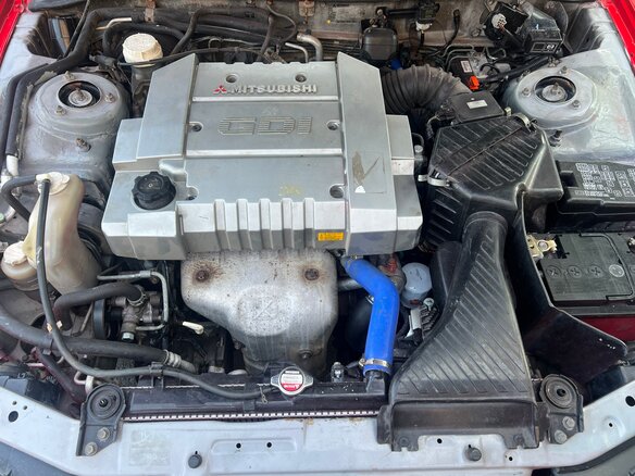 1998 Mitsubishi Legnum, красный, 550000 рублей - вид 14