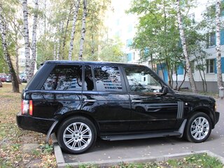 2009 Land Rover Range Rover III Рестайлинг, чёрный, 1300000 рублей, вид 4