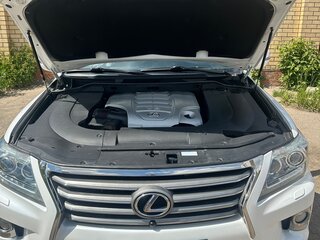 2012 Lexus LX 570 III Рестайлинг, белый, 3250000 рублей, вид 2