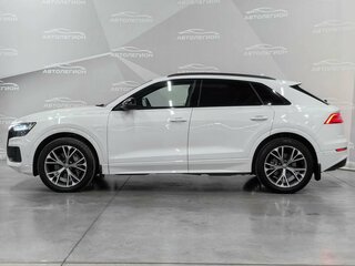2019 Audi Q8 55 TFSI I (4M), белый, 5400000 рублей, вид 2