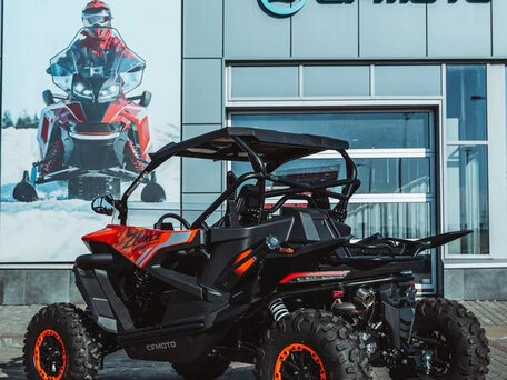 2026 CFMoto ZFORCE 1000 Sport R EPS, оранжевый, 2337415 рублей, вид 4