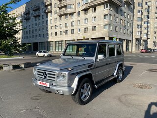 2000 Mercedes-Benz G-Класс 500 Euro 2 II (W463), серебристый, 1899999 рублей, вид 1
