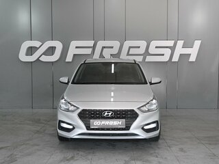 2018 Hyundai Solaris II, серебристый, 1529000 рублей, вид 3