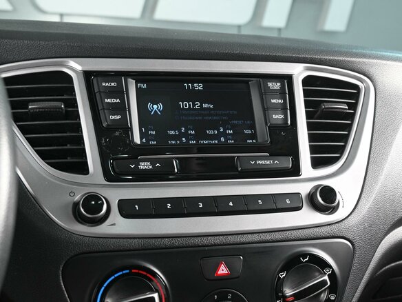 2019 Hyundai Solaris II, синий - вид 12