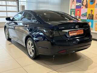 2011 Hyundai Sonata VI (YF), синий, 899000 рублей, вид 4