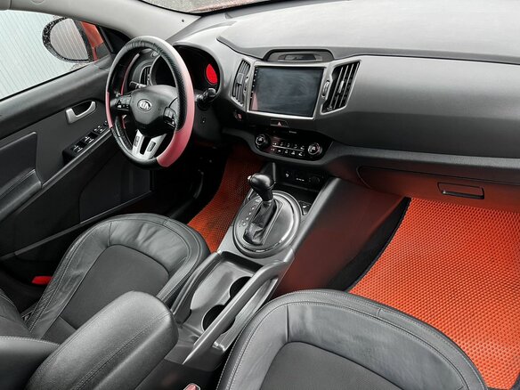2013 Kia Sportage III, оранжевый - вид 9