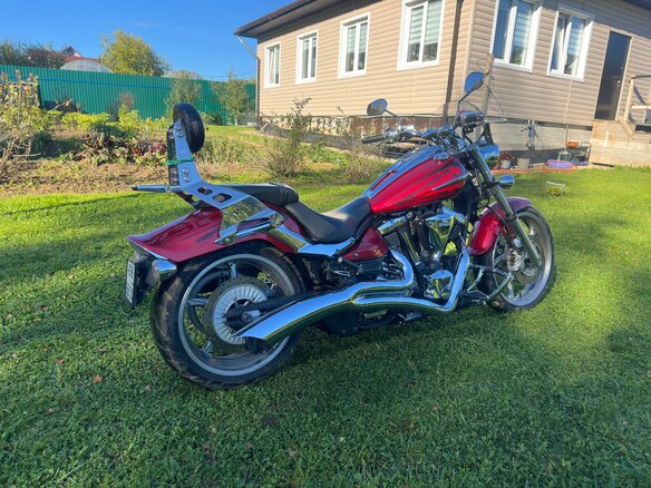 2009 Yamaha XV 1900, красный, 949000 рублей - вид 15