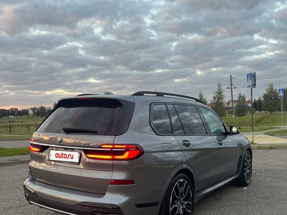2023 BMW X7 40i I (G07) Рестайлинг, серый, 6500000 рублей - вид 10
