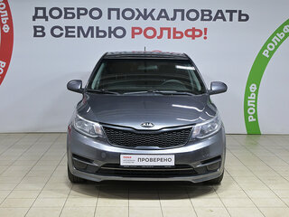 2016 Kia Rio III Рестайлинг, серый, 990000 рублей, вид 1