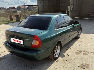 2003 Hyundai Accent II, зелёный, 200000 рублей, вид 3