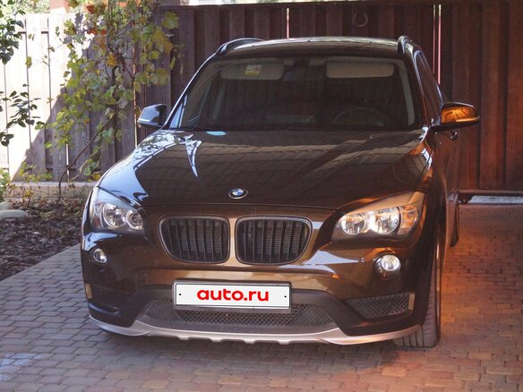 2013 BMW X1 20i I (E84) Рестайлинг, коричневый, 1330000 рублей