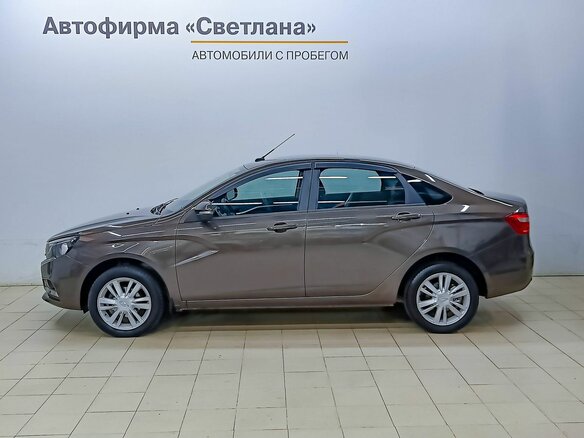 2019 Lada (ВАЗ) Vesta I, коричневый, 879000 рублей - вид 3
