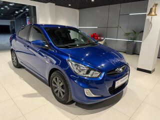 2012 Hyundai Solaris I, синий, 768000 рублей, вид 2
