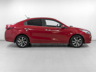 2017 Kia Rio IV, красный, 1455000 рублей, вид 4